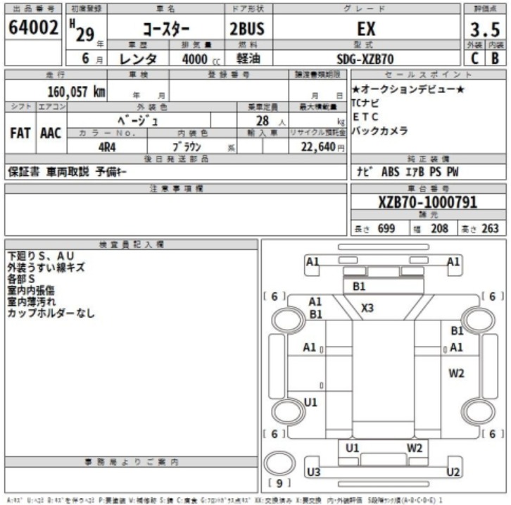 2017 Toyota Coaster — photo 4