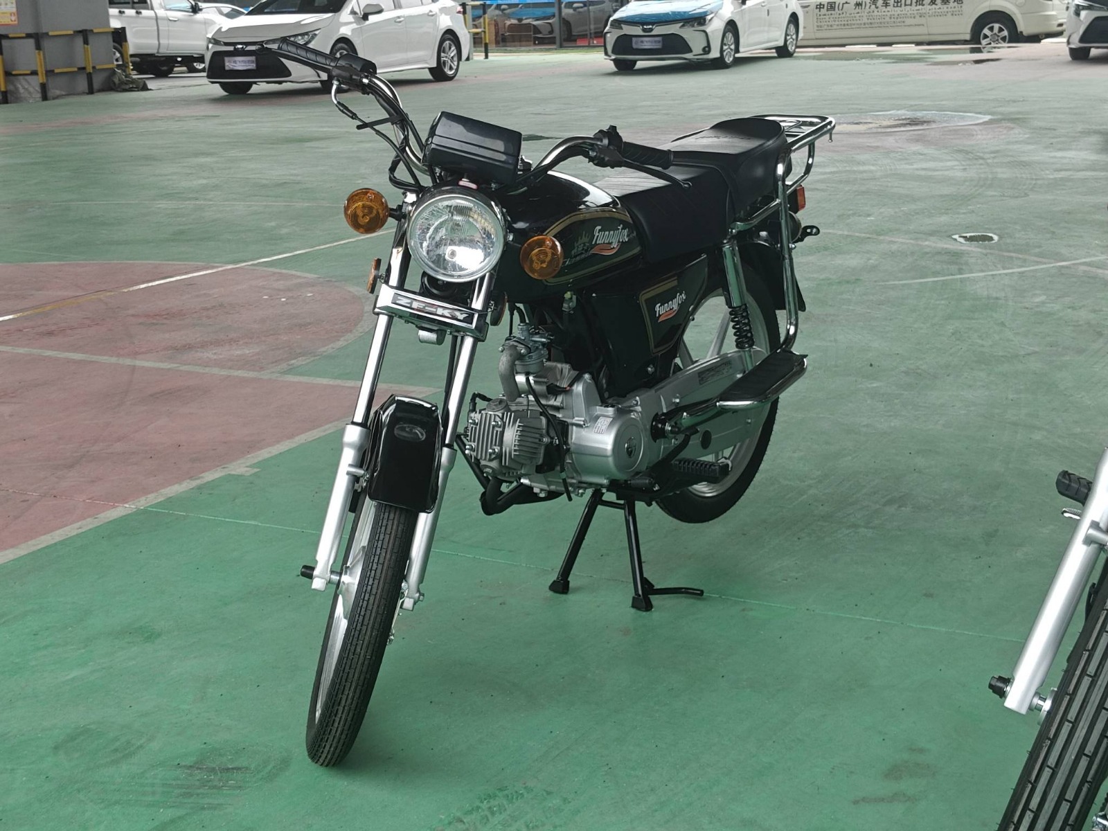New Vehicle CG assisted Motorcycle