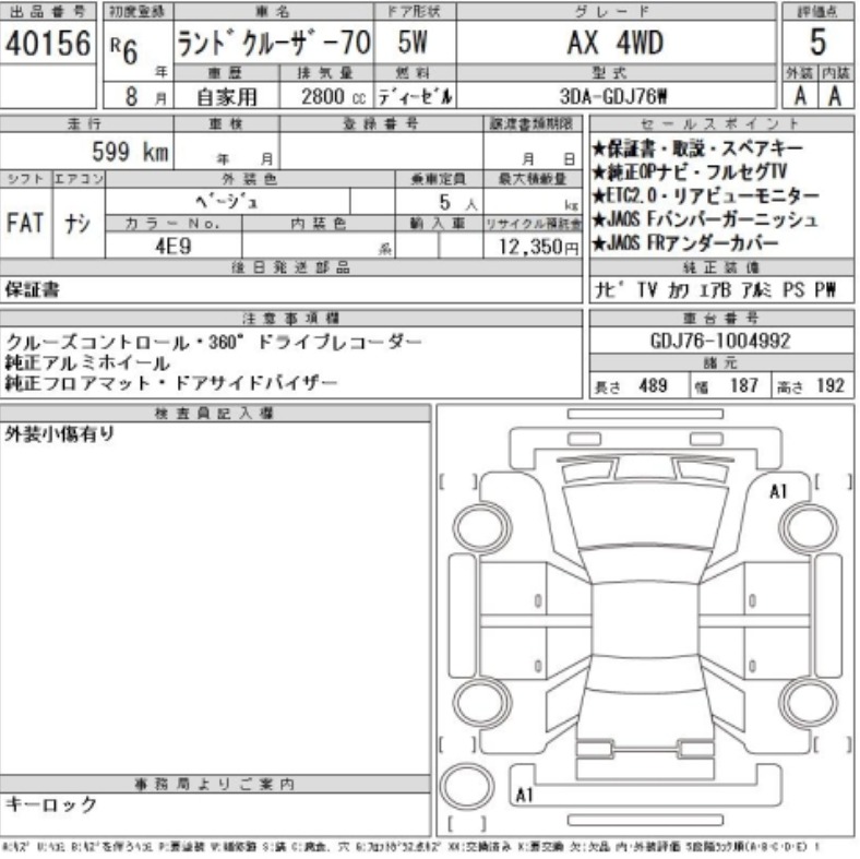 2024 Toyota Land Cruiser Wagon AX 4WD — photo 12