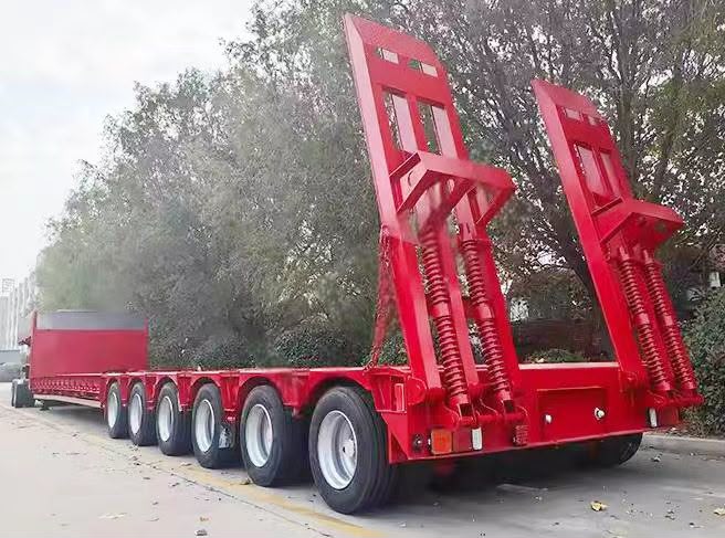 6 AXLE  DOUBLEWEEL LOWBED TRAILER