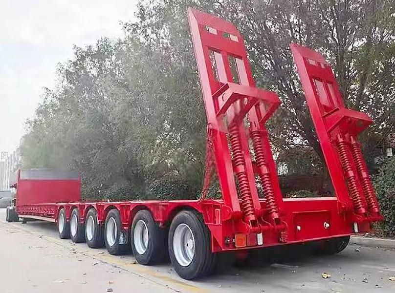 6 AXLE  DOUBLEWEEL LOWBED TRAILER