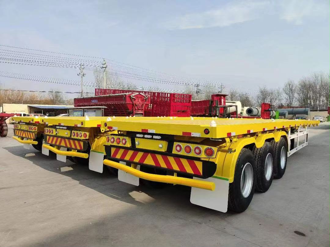 3 AXLE 40FT FLATBED TRAILER