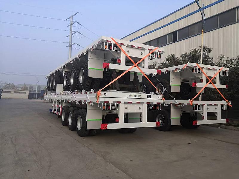 3 AXLE 40FT FLATBED TRAILER