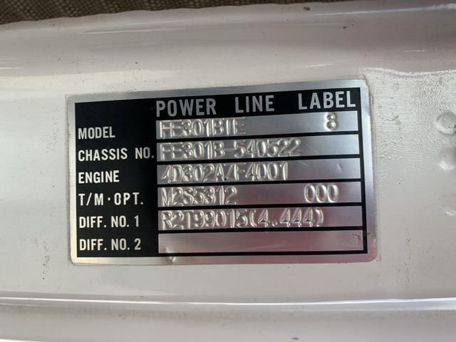 1990 MITSUBISHI CANTER U-FE301B — photo 10
